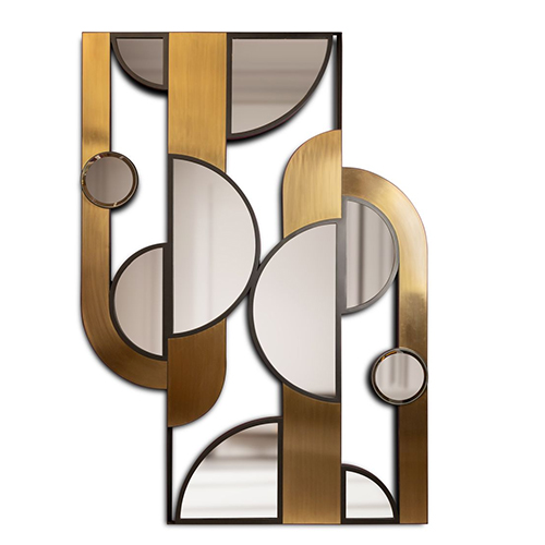 Metal Frame Cluster Mirror