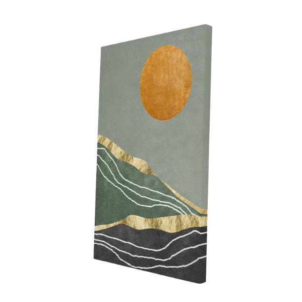 Monochrome Texture Art Frame